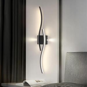 Modern Led Wall Sconces, 32inch Bathroom Mirror Vanity Light 28W, 4000K Wall Fixtures Staircase Lights, Indoor Wall Decor Bedside Wall Lamp for Bedroom Living Room Hallway Hotel