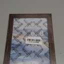 6x8 Picture Frame, Wall Hanging Gallery Photo Frame or Tabletop Display Frame, Brown, 1 Pack