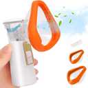 Nebulizer Portable Nebulizer for Adults and Kids, Handheld Nebulizer for Breathing Issues, Fine Atomized Particles,only Compatible use with USB Rechargeable