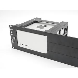 Rack Mount for Apple mac Studio 19 inch 3U with Remote on/Off Button. new Improved Version 2