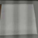 OWENIE Sheer White Curtains, Sheer Curtains 90 inches Long 2 Panels Set, Rod Pocket Voile Fimly Sheer Drapes for Living Room/Bedroom, 2pcs, Each 42" W x 90" L