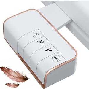 Hibbent Bidet Attachment for Toilet, Non-Electric Dual Nozzle for Frontal & Rear Wash, Adjustable Water Pressure Control, Fresh Water Bidet Toilet Seat, Self Cleaning Water Sprayer, Rose Gold