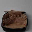 OCHEAL Makeup Bag, Portable Cosmetic Bag, Large Capacity Travel Makeup Case Organizer, Black For Women Toiletry Bag for Girls Traveling With Handle and Divider