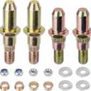 Complete Door Hinge Pin and Bushing Repair Kit Compatible with 1999-2007 GMC Sierra, Chevrolet Silverado, Avalanche, Suburban, Tahoe, and Cadillac Escalade  Replaces 38453, 19299324, 89025540