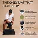 Stakt The Original Foldable Yoga Mat, Premium Foldable Exercise & Workout Mat with Non-Slip Surface, Lightweight Portable for Studio or Home Use, As Seen on Shark Tank