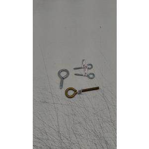 Exmark 1-303348 Left Hand Thread Eye Bolt Hydro Metro Five Speed Viking S Series 1 Pack And 
1PCS 4 inches Screw Eyes M8 304 Stainless Steel Eye Screws, Heavy Duty Screw, Eye Hooks Screw Eye Bolts Eye Hooks Screw, Indoor & Outdoor Uses (4, M8-4inch)