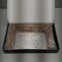 Wood Plant Stand, Mid Century Modern Planter Stand Rattan Flower Pot Stand, Low Short Plant Stands Indoor - Boho Rustic Wooden Stool for Plant Pot Holder, Fit 5-15 Inch Pot