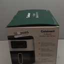 Cuisinart Air Fryer, 6-Quart Basket Large Fryer with 5 Cooking Functions to Roast, Bake, Broil, Air Fry and Keep Warm, 5 Airfryer Presets, Dishwasher-Safe Parts, AIR-200NAS, Stainless Steel & Black (6 Qt. Window)