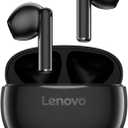 Lenovo E310 True Wireless Stereo Earbuds Bluetooth 5.3 ENC Noise-Cancelling Earbuds with 13mm Speaker Type-C Charging 20h Battery Life for Music Calls Comfortable Fit Wireless Earbuds - Black