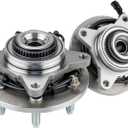 KAX 515046 Front Wheel Bearing and Hub Assembly Replacement for Ford F-150 2004-2005, Ford F-150 Heritage 2004,2pcs Wheel Bearing W/ABS 6 Lugs