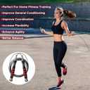 Speed Jump Rope - No-Screw Design, 360 Rotation, Non-Slip Silicone, Weighted, Includes 2 Handles, Portable Fitness Tool for Boxing (Black)