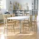 Flash Furniture Hercules 6 Pack Childs Gold Resin Party and Event Chiavari Chair for Commercial & Residential Use, Set of 6