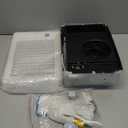 Com-Pak Electric Wall Heater with Built-in Thermostat (Model: CSC101W, Part: 67549), 3412 BTU, 120 Volt, 1000 Watt, White