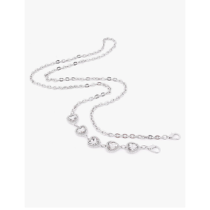 Naimo Rhinestone Bag Chain Extender Purse Chain Strap Crystal Handbag Chains Replacement Metal Chain Bag Accessories