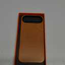 SHIELDON Leather Case for iPhone Air 6.5" 2025 | Compatible with Magsafe, Magnetic Wireless Charging, Slim Fit, Anti-Scratch, Non-Slip, Shock-Absorbent, Protective Phone Cover - Retro Light Brown