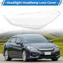 ACROPIX Headlight Lens Cover Headlight Headlamp Lense Clear Lens Cover for Hyundai Tucson 2015-2018 Clear PC 1 Pcs Front Left Car