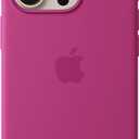 Apple iPhone 16 Pro Silicone Case with MagSafe and Camera Control: Lightweight Phone Case, Wireless Charging Compatible, Smooth Matte Finish; Fuchsia