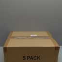 SNSLXH 5 Pack Stackable Closet Storage Basket, Multifunctional & Foldable Closet Organizer for Bathroom Kitchen Laundry Room Wardrobe Storage, Space-Saving Clothes Storage Drawer Organizer, White