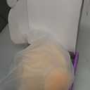 Invisible Strapless Sticky Bra Push up for Women, Ultra Adhesive Bra for Backless Dress, Cleavage Bra Lift Novelty Bras (B Cup, Beige)