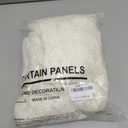 B-COOL Ivory Lace Tablecloth 60 X120 Inches Rectangle Vintage Embroidered Bridal Wedding Tablecloths Sheer Overlay for Rustic Outdoor Party Reception Home Decor