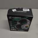 Ozeino Gaming Headset for PC, Ps4, Ps5, Xbox Headset with 7.1 Surround Sound Gaming Headphones with Noise Canceling Mic, LED Light Over Ear Headphones for Switch, Xbox Series X/S, Laptop, Mobile White