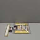 EZVALO Picture Light for Wall, Rechargeable 2400mAh Battery Lights Wireless with IR Remote, 3 Color & Dimmable Magnetic 7.87'' LED Lights Display for Painting, Living Room, Gallery, Bedroom(Gold-3P)