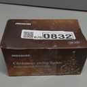 JMEXSUSS 200 LED Christmas String Lights Outdoor Waterproof, 66ft Color Changing String Lights Plug in, Warm White & Multicolor Christmas Lights for Trees Yard Wedding Xmas Party