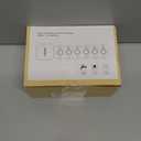 WiFi Water Leak Detector for Home with App Notification, 1 2.4Ghz Gateway + 6 WD61 Sensor, 120dB Water Flood/Drip Alarm for Basement/Kitchen/Bathroom/Toilet/Laundry Room,Sink/Pipe/Faucet Leakage Alert (White)