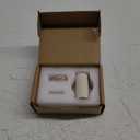 Magnetic Door Stopper with Adhesive Installation - Stronger Suction for Door Gaps up to 0.8 Inches, Ideal for Wood, Tile, Glass & Metal Surfaces - Windproof(Geige) (Beige)