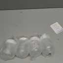 Breast Milk Collection and Storage Bottles, 6oz/180ml, Compatible with Spectra S1 S2 9 Plus, Motif Luna, and Most Wide-Mouth Flanges, Work with Spectra Bottles for Pumping, 4 Pack