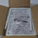 Furologee End Table with Charging Station, Nightstand with Fabric Drawers, Side Tables with USB Ports & Outlets, Night Stand with Storage Shelf & Hooks, for Living Room/Bedroom, White (1 pc(11"D x 14.96"W x 23.6"H))