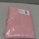 NICETOWN Room Darkening Curtains for Girls Room - Nursery Essential Thermal Insulated Solid Rod Pocket Top Drapes (Lavender Pink=Baby Pink, 1 Pair, 42 x 63 Inch)