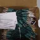 Christmas Lights 100 Count,13FT Multi-Colored with Green Wire