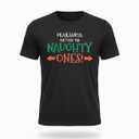 Dear Santa They Are The Naughty Ones Funny T-Shirt L