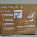 LAREX Baby Swings for Infants, Electric Swing, Bluetooth & Remote Control