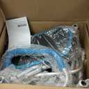 VEVOR Swivel Shower Chair 360 Degree, Adjustable Shower Seat with Pivoting Arms for Inside Showers or Tubs, Non-Slip Rotating Bathtub Shower Chair for Elderly Disabled Injured, 400LBS Capacity (armrest liftable)