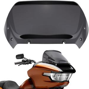 11.5" Windshield Windscreen Wind Spliter for Motorcycle, Wave Wind Shield Accessory Fit for Harley Davidson CVO Road Glide FLTRXSE, CVO Road Glide ST FLTRXSTSE, Road Glide FLTRX 2024 Black
