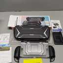 FASTSNAIL Switch 2 Protective Cover with 10,000mAh PD 20W Fast Charging Power Bank, Non-Slip Ergonomic Grip for Joycon 2, Anti-Scratch PC Front Cover with 12 Game Card Slots for Switch 2 Accessories