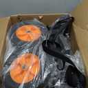 Plant Caddy with Wheels, Heavy Duty Plant Dolly Cart with Adjustable Grabbing Arm and Suction Cups for Plant Pots, Garden Pot Mover Trolley Cart with Strap, Ideal for Indoor and Outdoor Use, Black