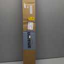 Cordless Room Darkening Mini Blinds for Indoor Windows - 30" W x 64" L - White, Over 1,400 Custom Sizes Starting at 9.97, 1" Vinyl Slats, Horizontal Window Blinds by Lumino