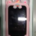 Kids Smart Phone for Girls Toys, Gifts for 3-10 Year Old Girl Boy Christmas Birthday Kids Toys, 2.8" Touchscreen Toddler Learning Cell Toy Phone with Dual Camera, Game, Music Player, 8GB Card Pink