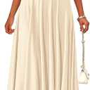 PRETTYGARDEN Womens Summer Dresses 2026 Casual Sleeveless Crewneck Aline Maxi Dress Stretch Tank Flowy Long Dresses, Small