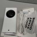 WYZE Cam Pan v2 1080p Pan/Tilt/Zoom Indoor Security Camera with Color Night Vision, Motion and Sound Detection, Wi-Fi Wired Smart Home Security Camera Compatible with Alexa & Google Assistant, White