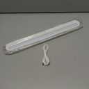 BLS T01L LED Closet Light, Super Bright 20 LED Under Cabinet Lighting Battery Powered/DC Input Wireless Motion Sensing Light, Auto On Off Switch, Motion Sensor & Light Sensor, Light Beam Adjustable