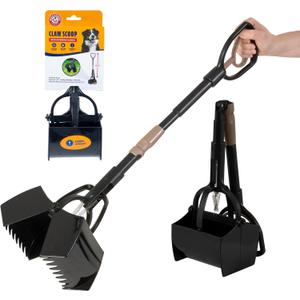 Arm & Hammer Pooper Scooper Claw Scoop Dog Poop Scooper for Yard Pet Waste Management System (One Size)
