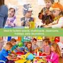 2 x 4Ft DIY Halloween Bulletin Board Decorations Ghosts Cutouts Boo from Our Crew with 100 Glue Point Dots for Bulletin Board Classroom Decoration School Home Holiday Party Decor