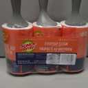 Scotch-Brite Everyday Clean Lint Roller, White, Manual Operation, 3 Pack, Lint Remover for Pet Hair, Dark Clothes, Furniture, and Dusty Surfaces, 300 Adhesive Sheets Total