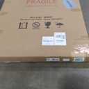 Rectangle Rattan Mirror, 30"x40" Rattan Wall Mirror for Bathroom, Large Farmhouse Wooden Mirror with Handmade Wicker Frame, Decorative Boho Mirror for Nursery Bedroom Living Room Entryway Nature