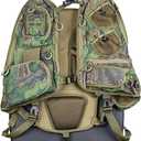 Knight & Hale Run N Gun 300 Turkey Vest, Mossy Oak Full Foliage - 2.5 lb Turkey Vest for Hunting - Removable Cushioned Seat