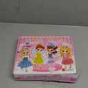 Princess Dress Up Clothes for Little Girl Gift Set, Princess Dress Up Toys Role Play Costume for Toddler Girls, Birthday Christmas Party